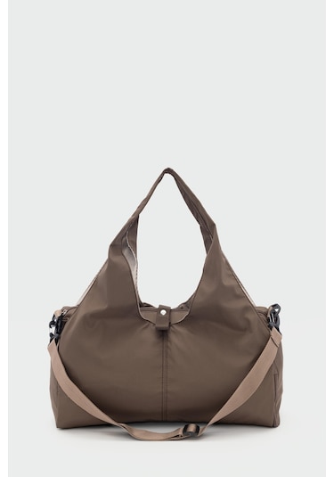 Giglio Spor Omuz Çantası Kahve Kahverengi - Siyah - Bej