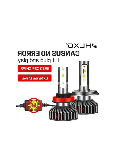 Flybuy Hlxg H7 H4 5570 Çip 300w Otomatik Led Far H8 H9 H11 H1 4300k 12