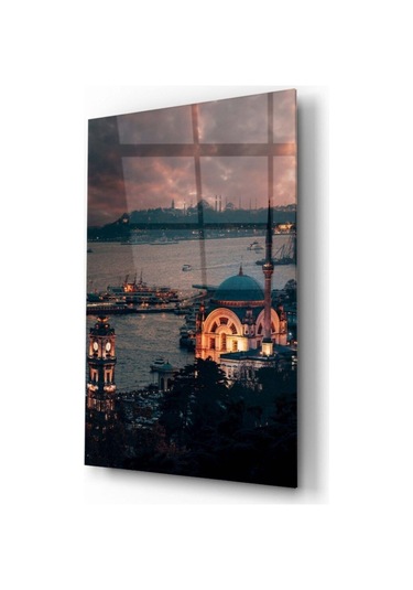 Güzel Istanbul Cam Tablo