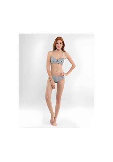 Blackspade Desteksiz Balensiz Straplez Bikini Takımı