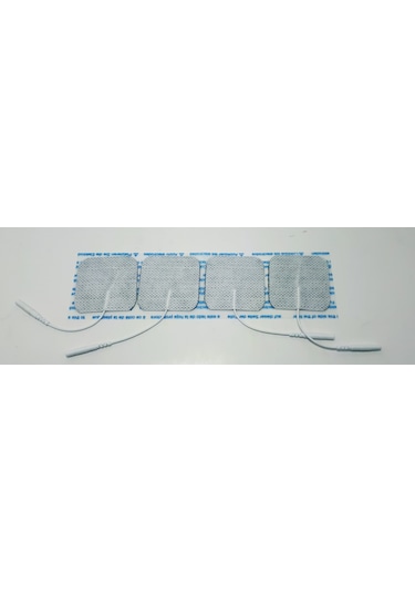 Tens Elektrod Pedi 5x5 Cm Kablolu 4lü Paket 5 Adet