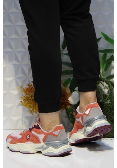Lumberjack Madax Mesh Sue Kiremit Sneaker Kadın Ayakkabı 001