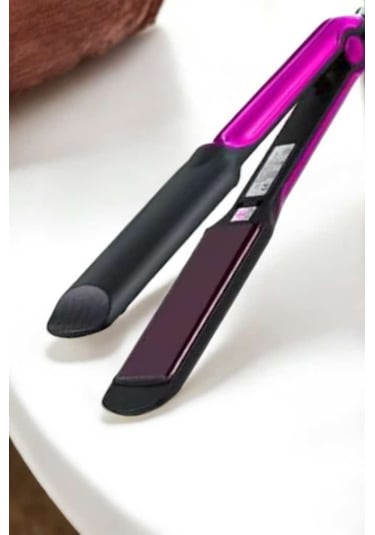 Isı Ayarlı Saç Düzleştirici - Döner Kablolu Ve Yıpranma Karşıtı