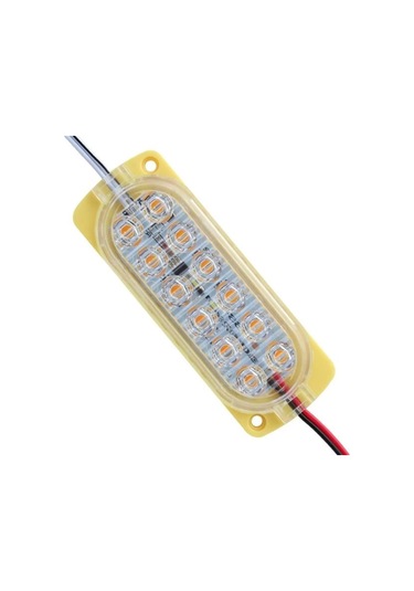 Powermaster Parlak Yanıp Sönen Sarı 24 Volt 1.2 Watt 2835 Modül Led
