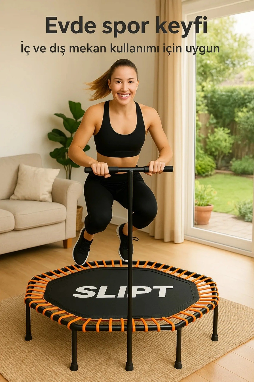 135 Cm Yeni Nesil Trambolin Pro Çocuk Ve Yetişkin Spor Trambolini