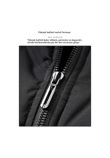 Erkekler İçin Sonbahar Ve Kışlık Kalın, Sıcak, Pamuklu, Dolgulu Ceketler Mavi