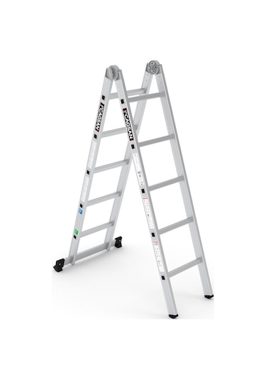 Çağsan 2x5 Basamaklı Folde Katlanır Merdiven K3