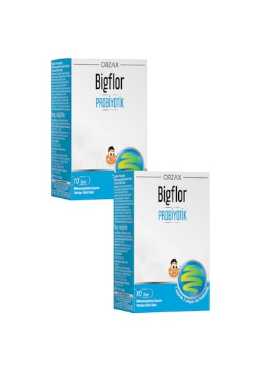 Orzax Bigflor Probiyotik 2 x 10 Saşe