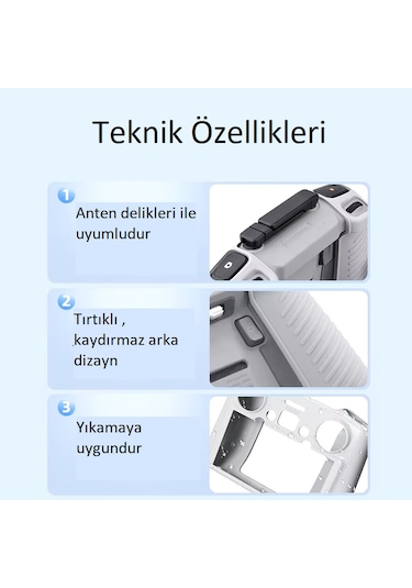 Teknoroket Djı Rc 2 Kumanda İçin Silikon Koruma Kılıf