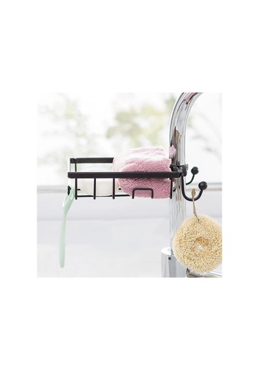 Paslanmaz Çelik Mutfak Banyo Musluğuna Sabitlenebilir Sabunluk 5365 Çok Renkli