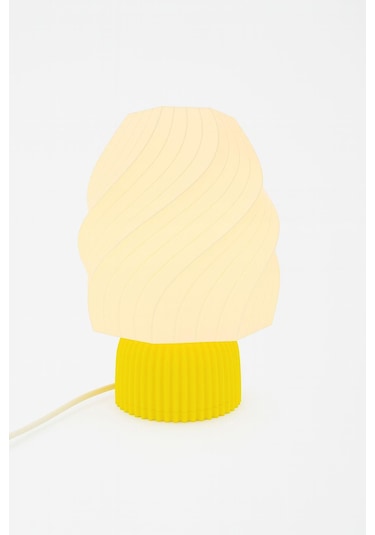 Ice Cream Lamp Masa Lambası Dekorasyon Aydınlatma Gece Lambası Abajur Sarı