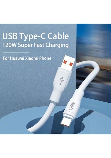 Bn95 Type-c 2 Metre Kablo 120w Süper Hızlı 6 Amper Ultra Kalın Şa