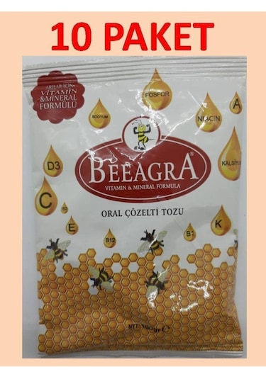 Atarlar Arıcılık Beeagra Arı Vitamini 10 Adet