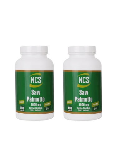 Ncs Saw Palmetto 1000 Mg 180 Tablet 2 Adet