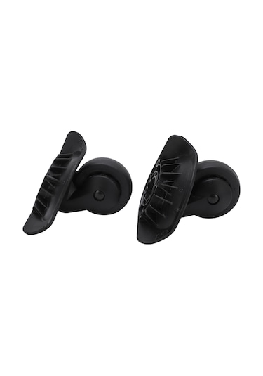 Geeroyoo A52 Siyah Valiz Tekerlekleri, Pp+pet Malzeme, Sessiz Ve Dayanıklı, Kolay Kurulum, Valiz Tamiri Aksesuarı 2 Adet