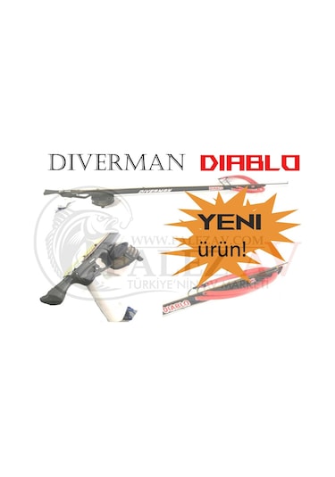Diverman Diablo 90'lık Çift Lastikli Zıpkın