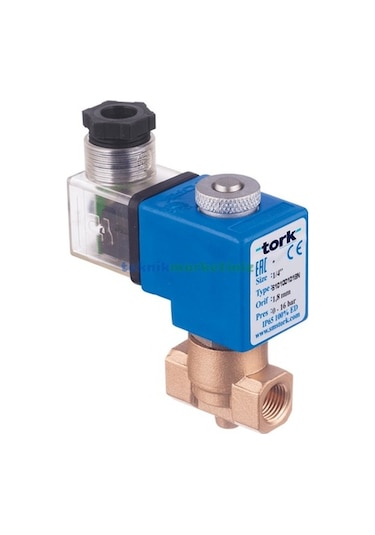 1/4" Normalde Kapalı Solenoid Valf (0 - 12 Bar) Tork S1010.01.025