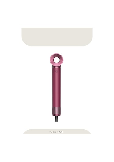 Pro Compact Uzun Multi-styler Hava Üfleme 5in1 Saç Şekillendirici Bldc Shd-1729 Royal Gilded Red Bordo