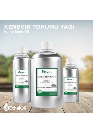 Etheloil Kenevir Tohumu Sabit Yağı 5 KG