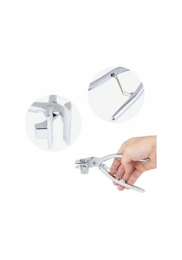 Singree Profesyonel Çinko Alaşımlı Tuval Germe Penseleri - Geniş Ağızlı, Kaymaz Çene