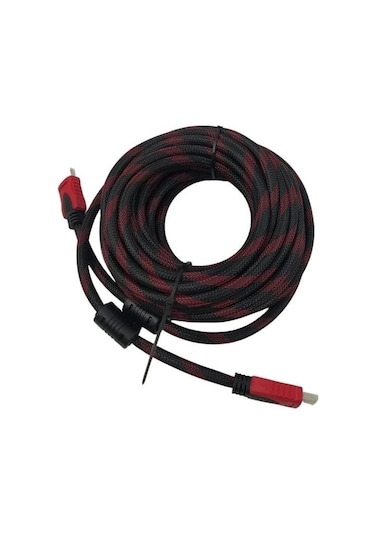 Buffer Hdmı Kablosu Hdtv Bilgisayar Uydu Görüntü Ses Full Hd Sargılı Görüntü Aktarma Kablosu Renk