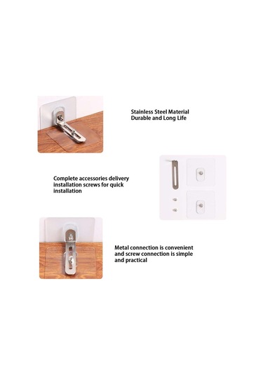 Kendinden Yapışkanlı Mobilya Sabitleme Aparatı Diğer