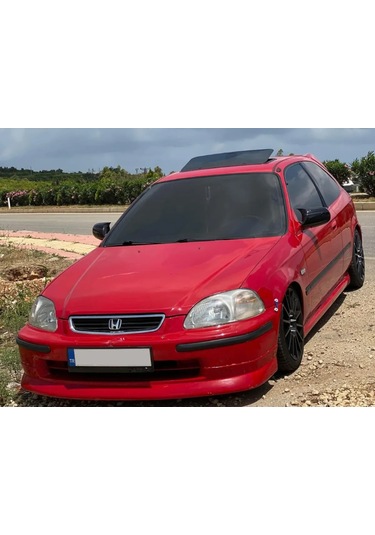 Honda Civic Ies Ek Batman Yarasa Ayna Kapağı Parlak Siyah Abs 1996 1997 1998 1999 2000