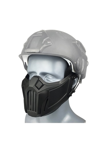 Wezone Kırmızı Taktik Maske - Outdoor Cs Ve Askeri Aktivite İçin Toz Ve Rüzgar Koruması, 121g Hafif Tpr Malzeme, Unisex, Tek Boyut Çok Renkli