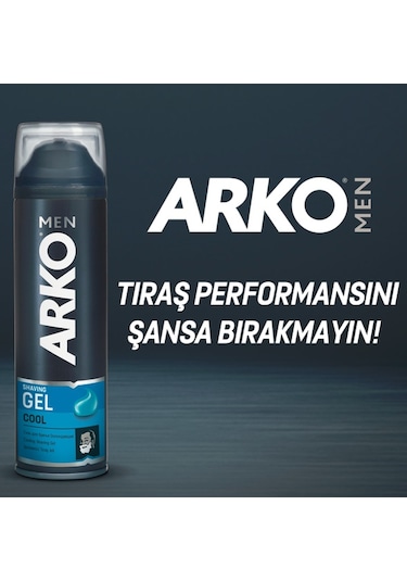 Arko Men Cool Tıraş Jeli 4 x 200 ML