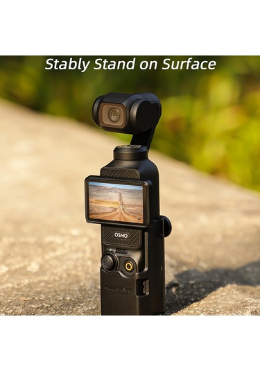 Sunnylıfe Katlanır Çift Kanca Adaptörü Djı Osmo Pocket 3 Eylem Kamera Montaj Adaptörü
