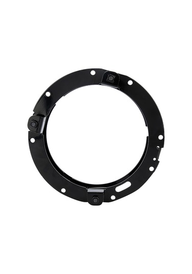 Yaozixa Jeep Wrangler Jk 2007-2016 Ve Motosikletler İçin 7 İnç Led Far Sabitleyici, Alüminyum Alloy Dayanıklı, Titreme Azaltıcı Yaylı Siyah Tutucu