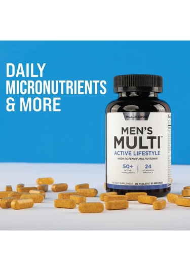 Rule 1 Men's Multivitamin Men's Daily 90 Tablet