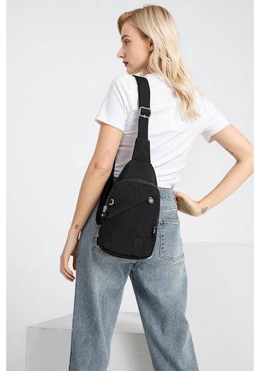 Smb1239 Siyah Kadın Body Bag 001