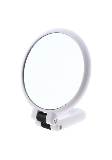 Suntek Yuvarlak El Çift Yan Makyaj Aynası Büyüteç Ayna W /