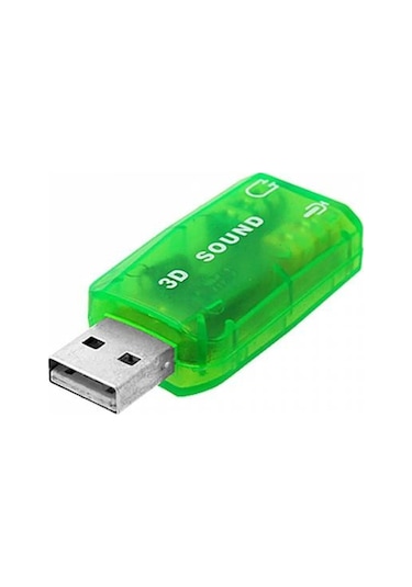 Platoon PLH-112 USB Ses Kartı Yeşil