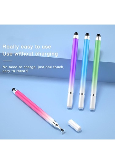 Jms 2In1 Stylus Çizim Ekran Kalemi Mavi