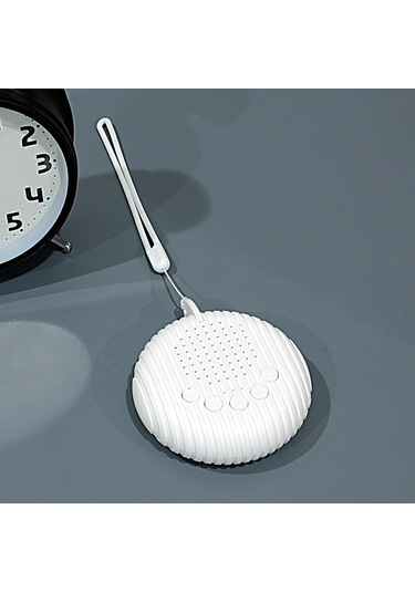 Suofeng Q3 Bebek Uyku Aleti - Beyaz Gürültü İle 8 Müzik Seçeneği - 23 Saat Kullanim Süresi - Beyaz Beyaz