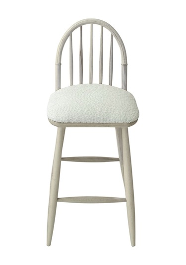 Rustica İskandinav Bar Sandalyesi Beyaz