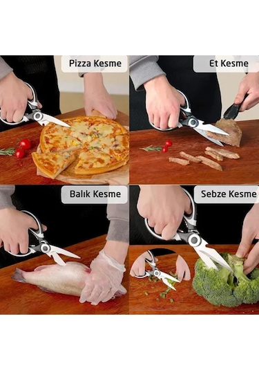 6429 Çok Fonksiyonlu Mutfak Makası 20 Cm