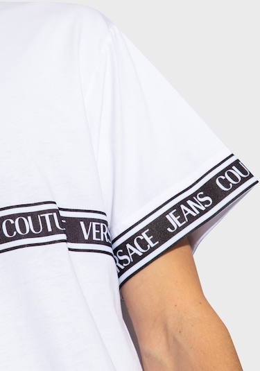 Versace Jeans Couture Erkek T Shirt 76gahc06 Cj01c 003 Beyaz Versace Jeans Couture Erkek T Shirt 76gahc06 Cj01c 003 Beyaz