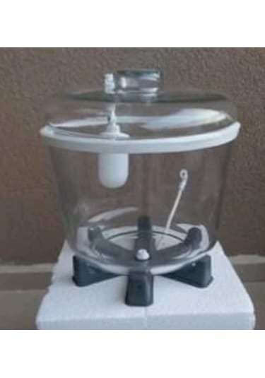 Waco Sebil Üstü % 100 Cam Fanus Aparat Takımı Şeffaf