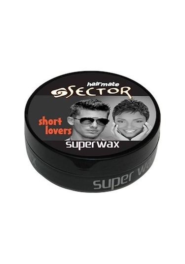 Sector Hairmate Superwax Islak Görünüm Siyah Wax 150 Ml 2 Adet