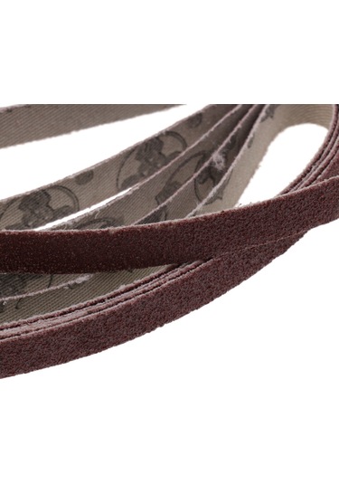 Suntek 10 Parça Çeşitli Taşlama Metal Zımpara Kemer Seti 80