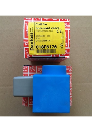 Danfoss 018F6176 Ip20 12W 220V 50 Hz Solenoid Valf Bobini
