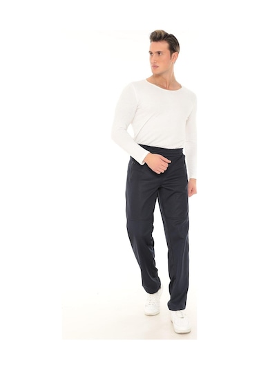 Siyah Su Itici Yağmur Geçirmez Eşofman Altı Siyah