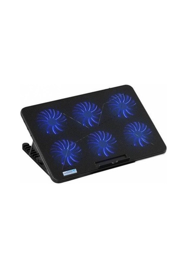 Coolcold F5 Oyuncu Notebook Soğutucu Stand 6 Fan Yükseklik Ayarlı