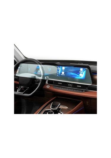Chery Tiggo 8 Pro Max Uyumlu 24.6 İnç Navigasyon 9h Nano Ekran Koruyucu