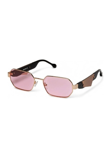 Leziff Memphis Unisex Güneş Gözlüğü Altın 06331400