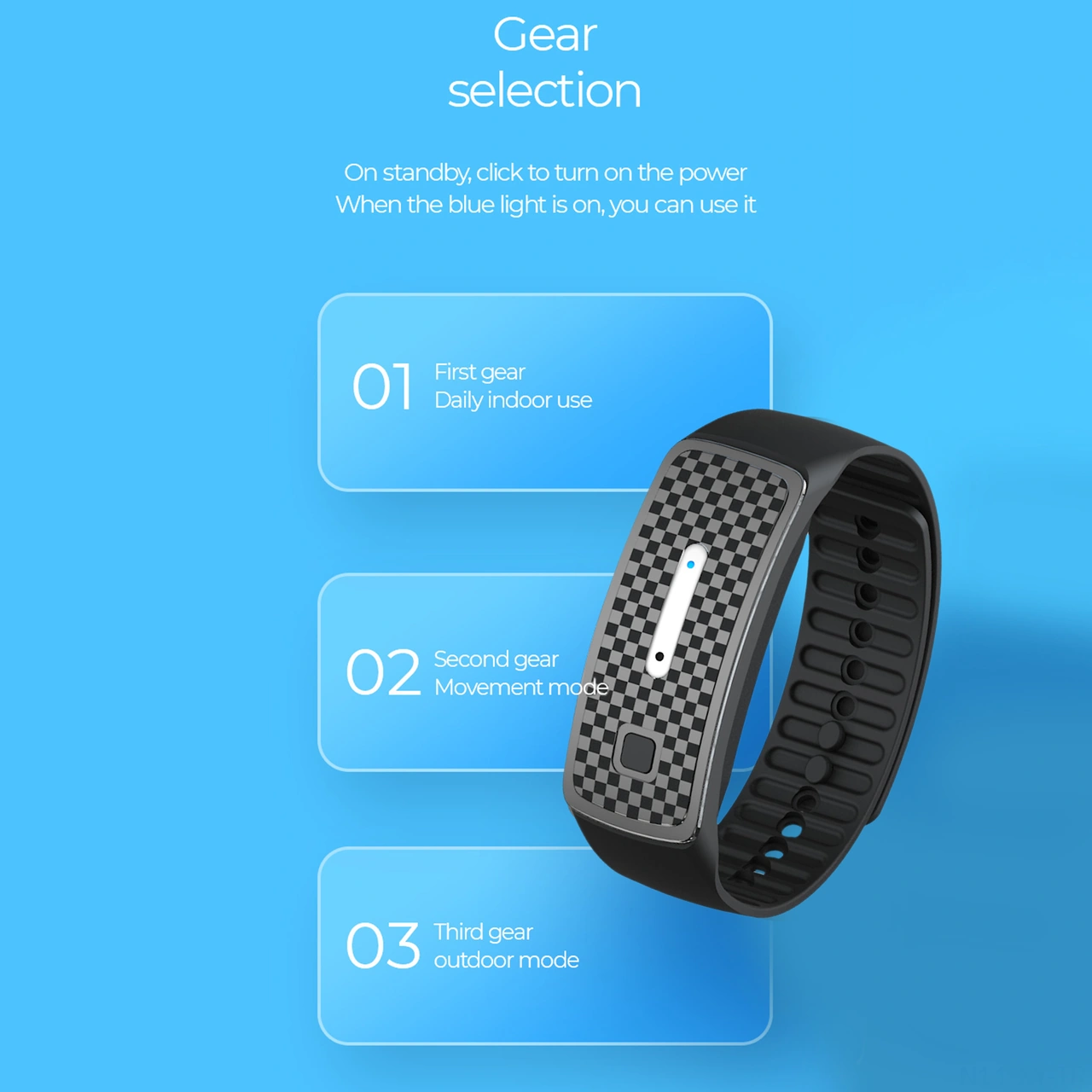 Shineyee M30 Ultrasonik Uyuşturucu Seri Sessiz Süper Pilli Dış Mekan Uygun Evcil Hayvan Dostu Plastik + Silikon Bileşik Malzeme Aydınlatma Cihazı