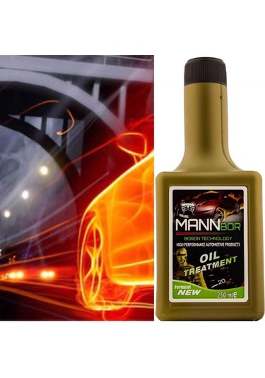 Mannbor New Nano Teknoloji Gold Bor Elmas Motor Yağ Katkısı 250 ML